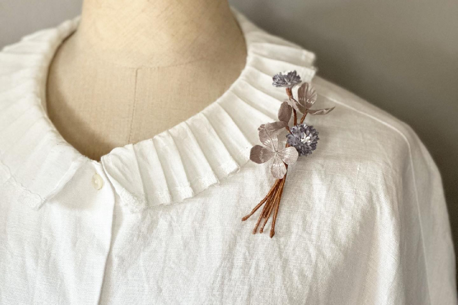 Lien くさ miniatureアンティークチェスト&キッチンウェアhandmade